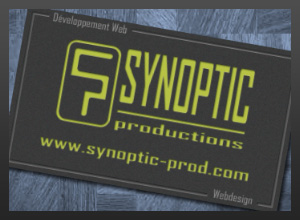 Synoptic Productions Business Card