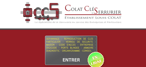 Colat Clés le Serrurier